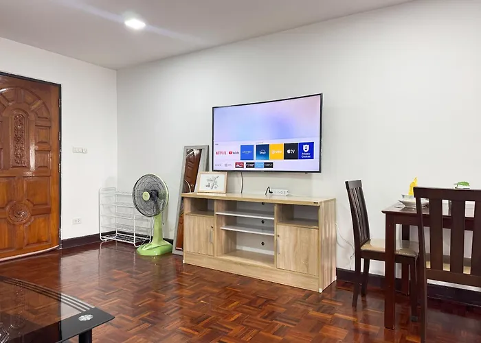 公寓 Center 1br Sleeps 4 Near Bts & Bars *
