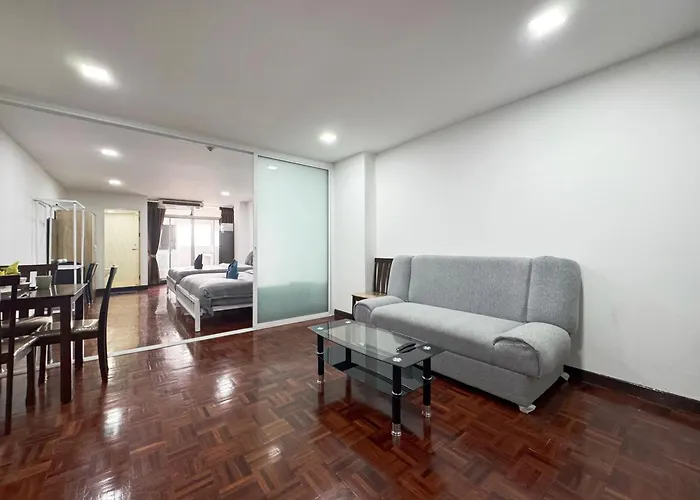 公寓 Center 1br Sleeps 4 Near Bts & Bars