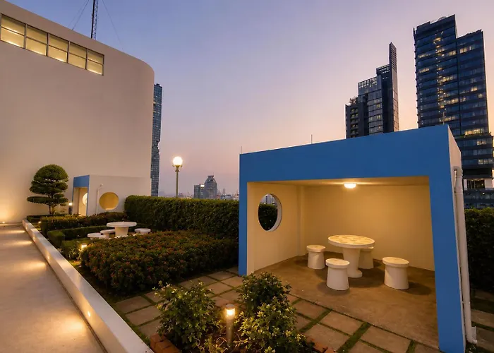 Center 1br Sleeps 4 Near Bts & Bars * 曼谷