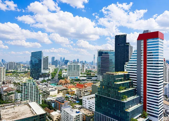 Center 1br Sleeps 4 Near Bts & Bars 公寓